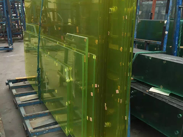 Tinted PVB Film Glass